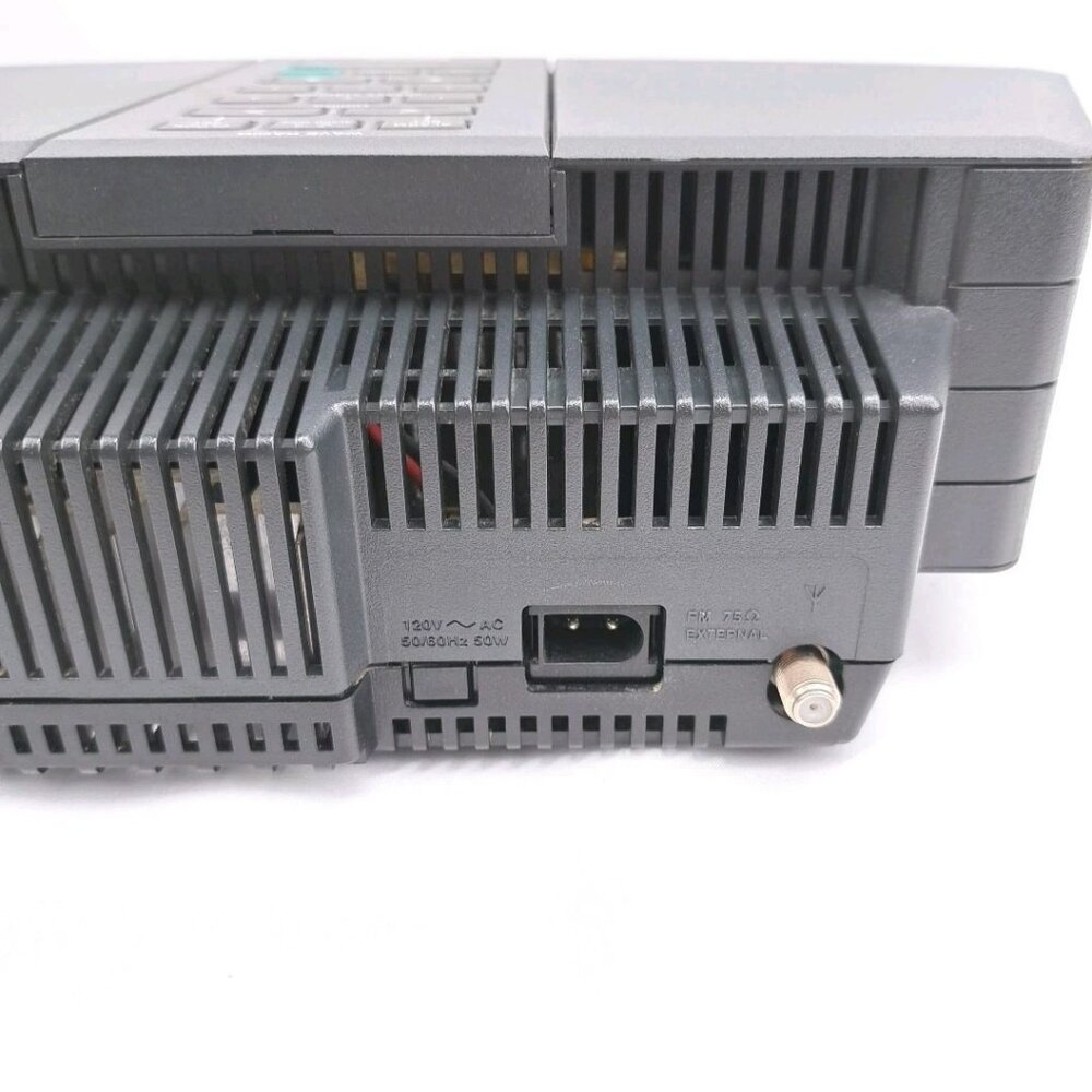 Bose Wave Radio AM/FM Clock Alarm Black Tested Working No Remote - Picture 9 of 16